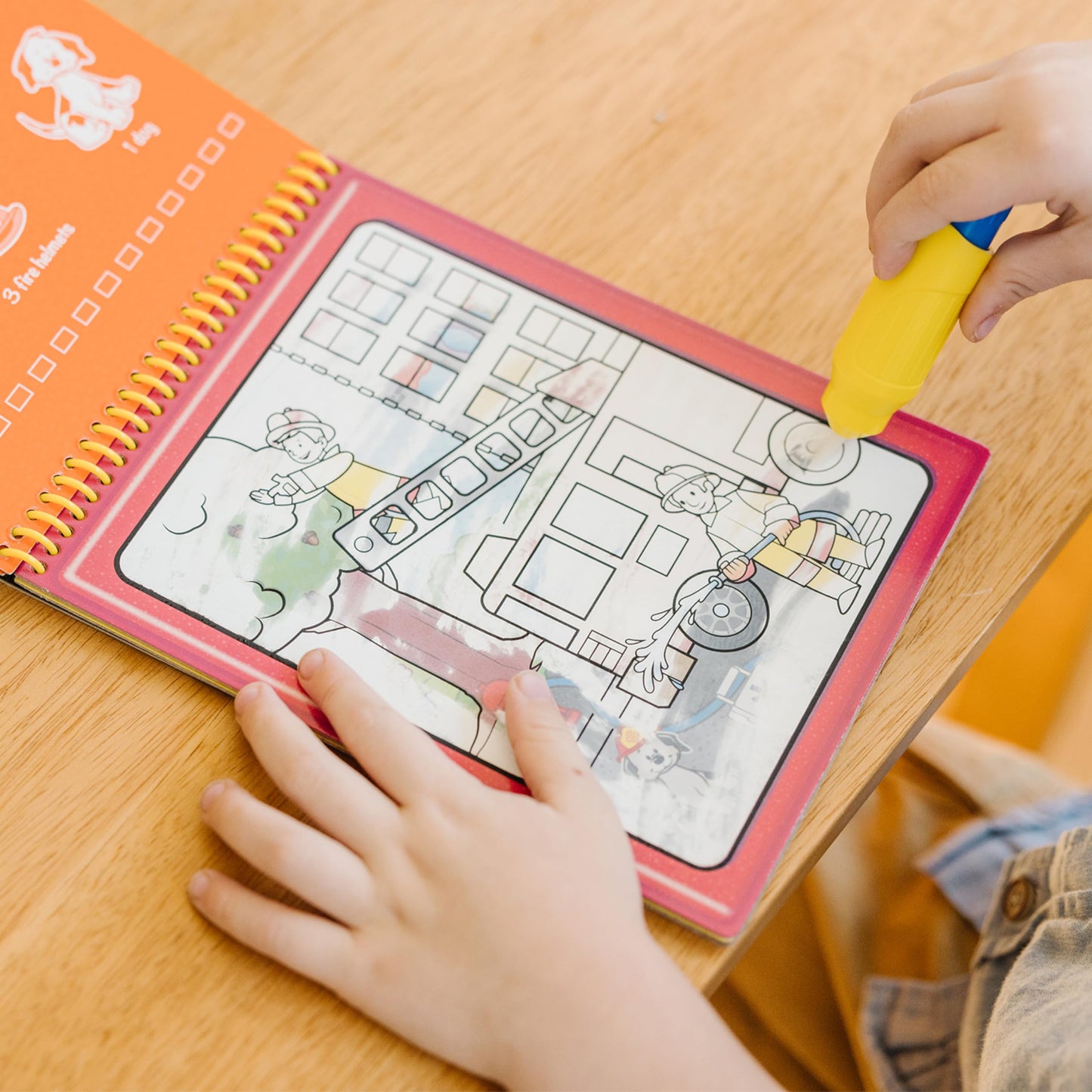 Melissa & Doug On The Go Water Wow! Reusable Water-Reveal Activity Pads, 3-Pk, Vehicles, Animals, Safari, 36 Months To 72 Months