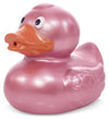 DolliBu Metallic Rose Gold Duck Bath Buddy Squirter - Floating Rose Gold Duck Rubber Bath Toy Fun Water Squirting Bath Time Play for Toddlers Toy for Bathtub Beach and Pool for Girls and Boys