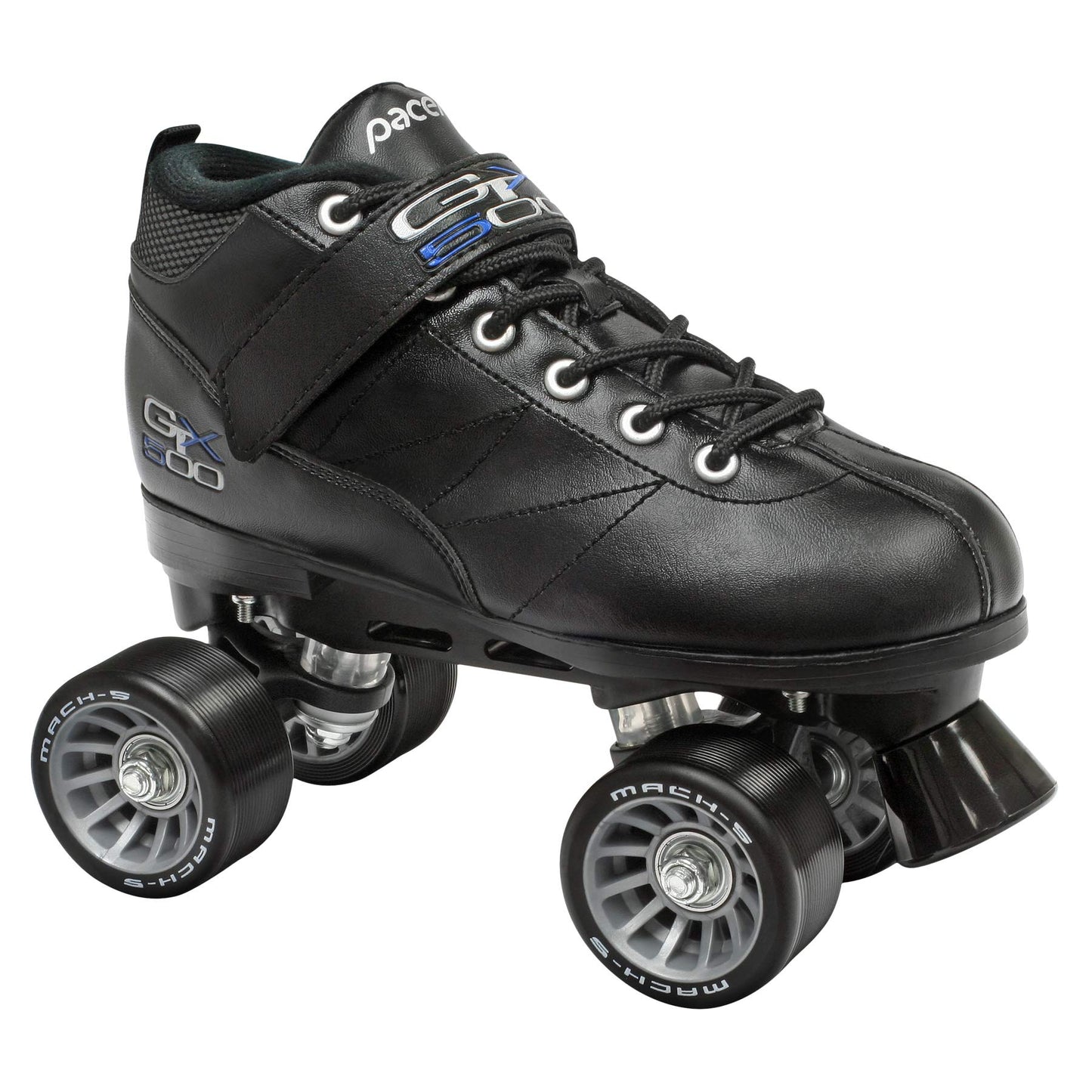 Pacer Gtx-500 Roller Skates - Newly Revised Model (Black, Mens 9/Ladies 10)