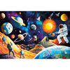 100 Piece Astronaut Puzzles for Kids Ages 6-8 8-10 - Space t Jigsaw Puzzles - 100 Piece Senior Jigsaw Puzzle for Toddlers Kids Puzzles Ages 3-5 Toys Birthday Gifts for Boys Girls -15 x 19