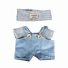 Winsenpro 17cm Doll Clothes Cute Doll Outfit and enhanced Fashion Dresses (NO Doll) (Blue)