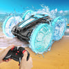 Korffe Remote Control Car, Amphibious Rc Cars Toys For Ages 5-7, 4Wd Rc Boat, Waterproof 360 Rotating Rc Monster Truck Stunt Car