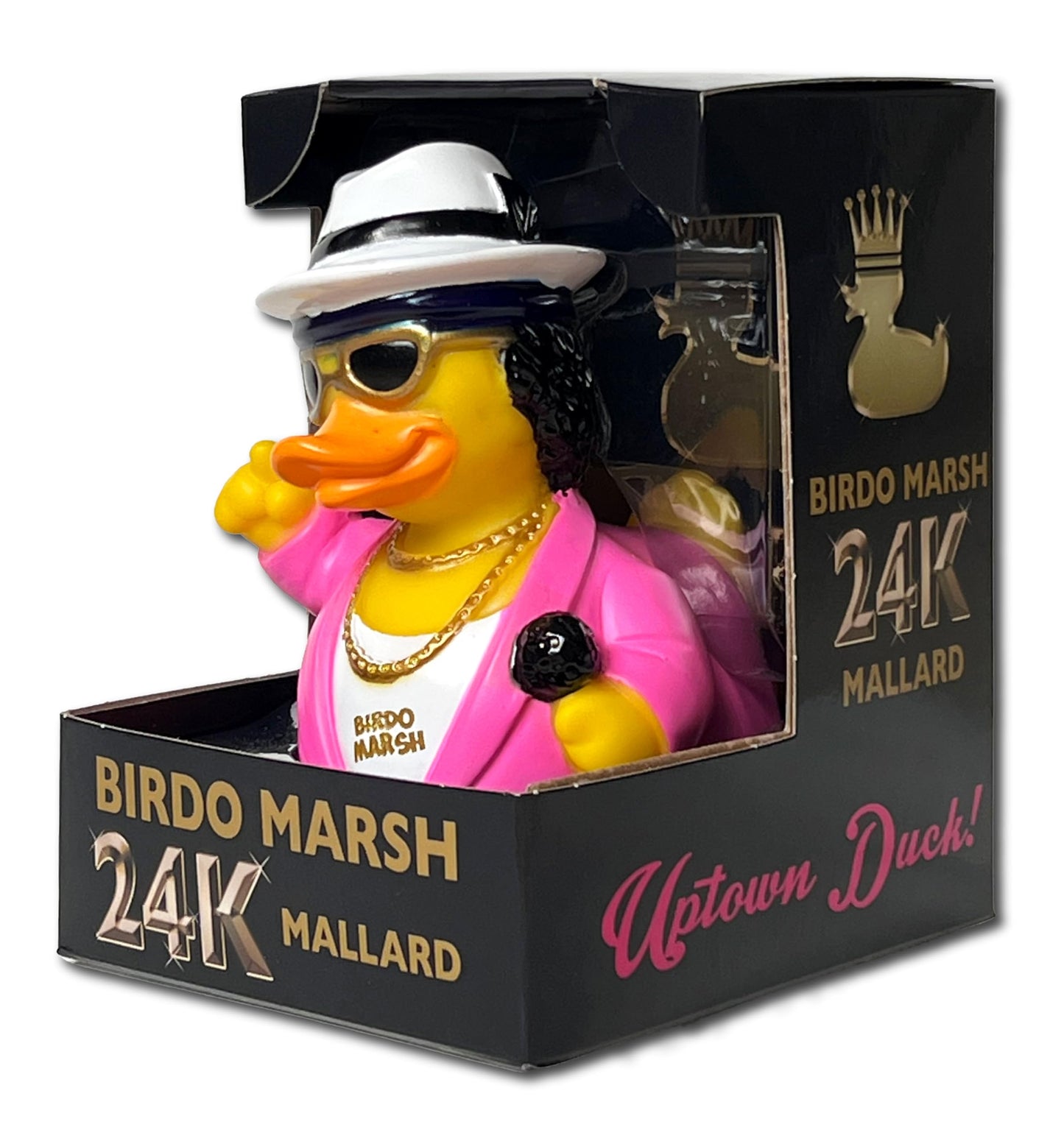 Celebriducks - Birdo Marsh - Floating Rubber Ducks - Collectible Bath Toy Gift For Kids & Adults Of All Ages