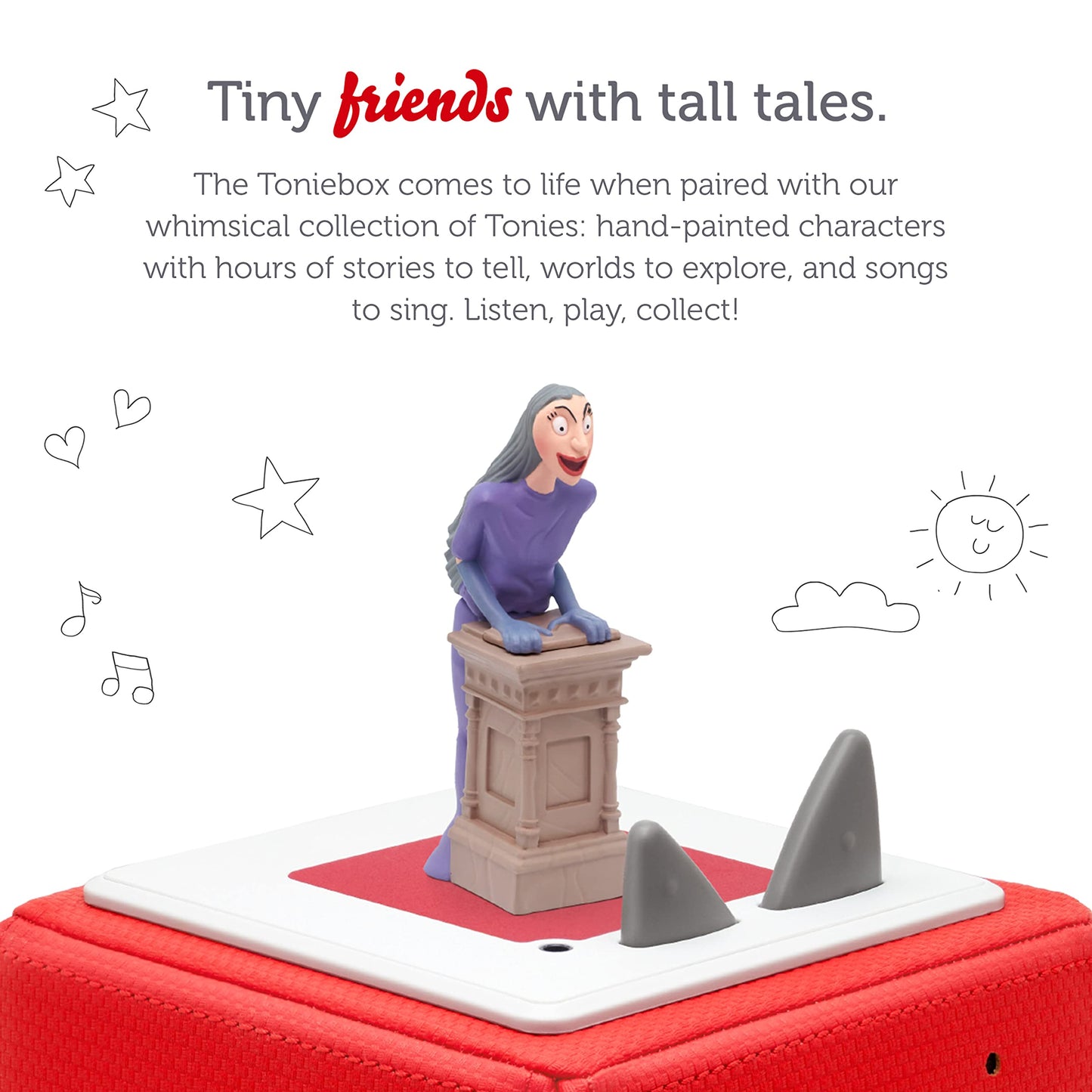 Tonies The Witches Audio Toy Figurine From Roald Dahl