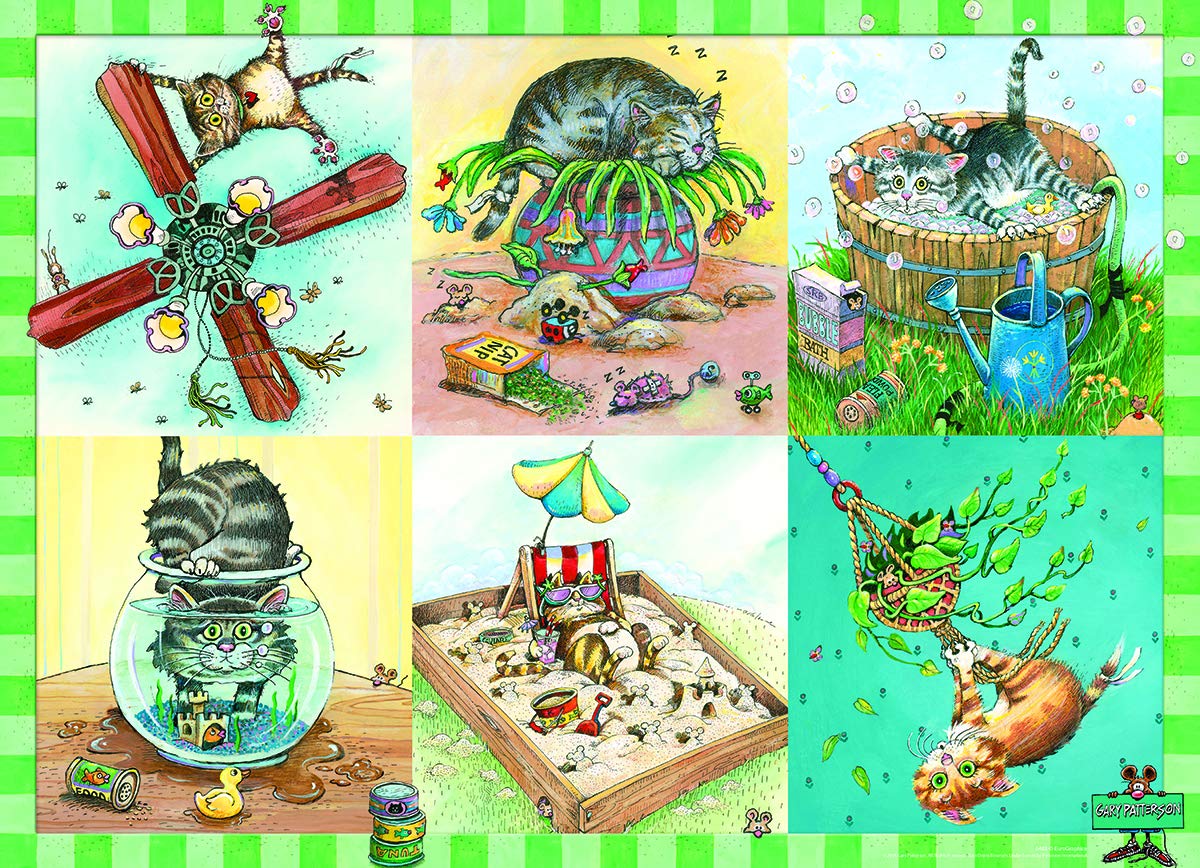 Eurographics 6100-5483 Kitten Trouble By Gary Patterson 100Piece Puzzle