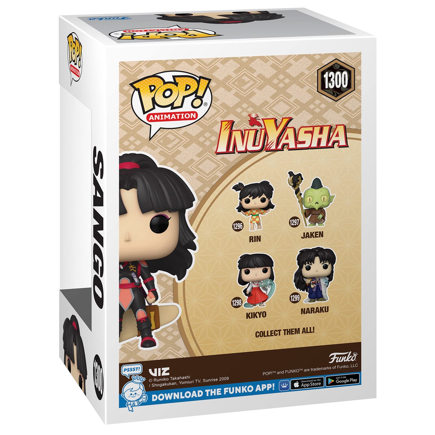 Funko Pop! Animation Inuyasha Sango limited availability Multicolor Special Edition Vinyl #1300 (Special Edition)
