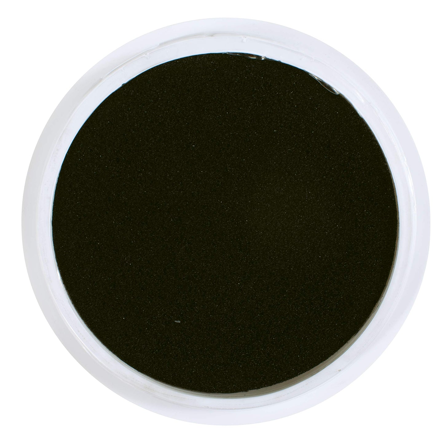 READY 2 LEARN Jumbo Circular Washable Stamp Pad - Black - 5.75 dia. - Non-Toxic - Fade Resistant - Ideal Size for Handprints and