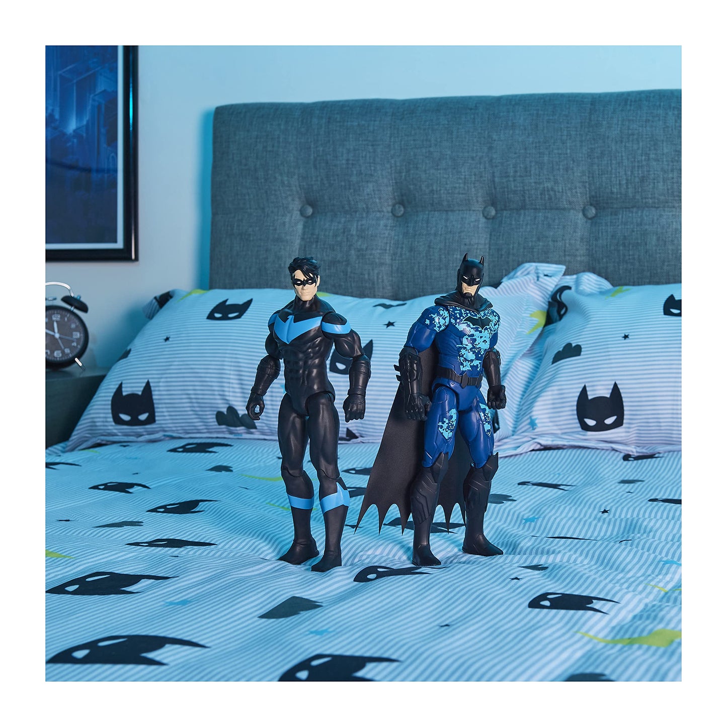 Dc Comics Batman 12-Inch Bat-Tech Tactical Action Figure (Blue Suit), Kids Toys For Boys Aged 3 And Up