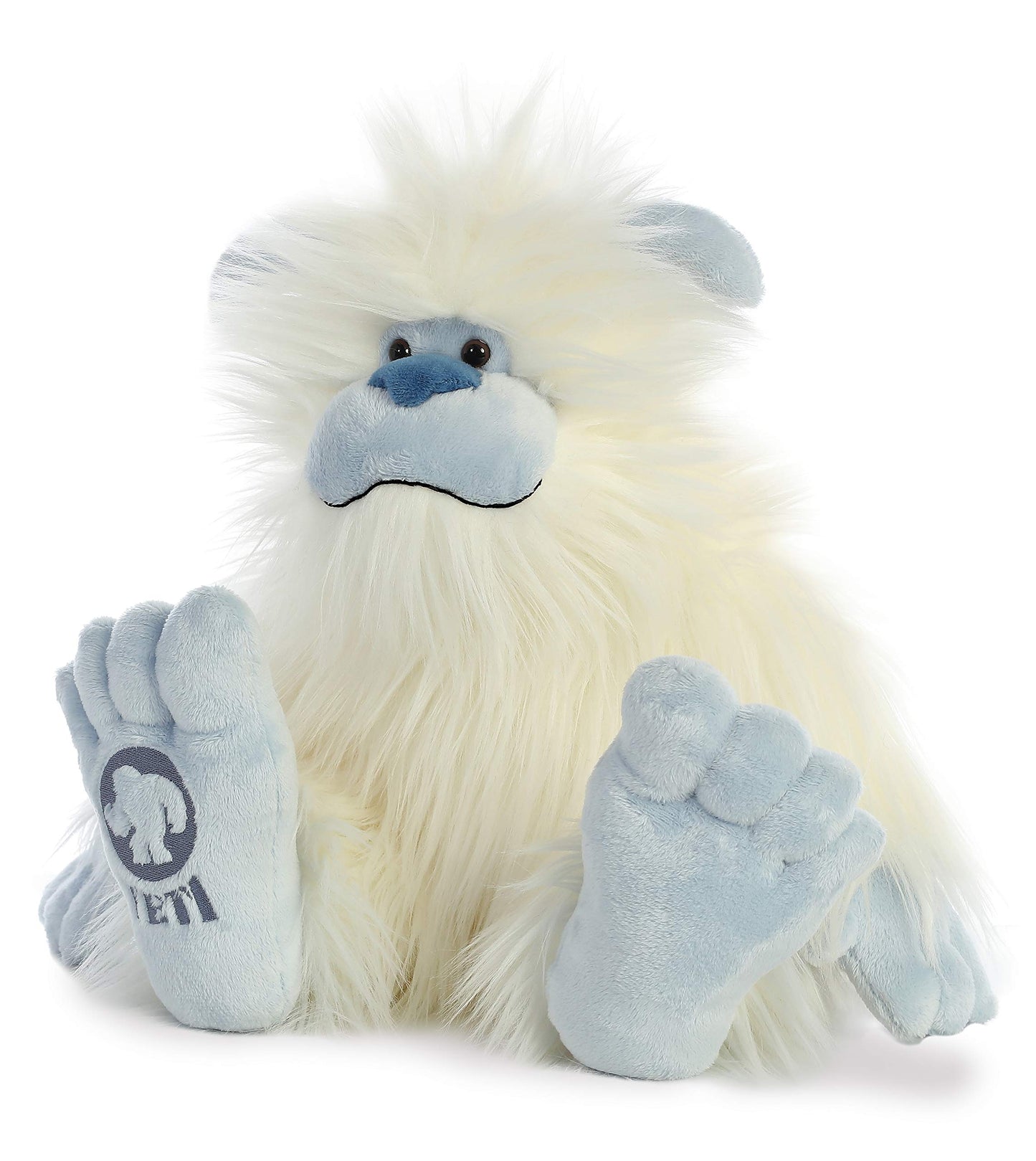 Aurora® Mysterious Fantasy Yeti Stuffed Animal - Mythical Companion - Imaginative Adventures - White 16.5 Inches
