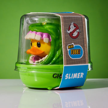 Tubbz Mini: Ghostbusters - Slimer Cosplaying Rubber Duck Vinyl Figure