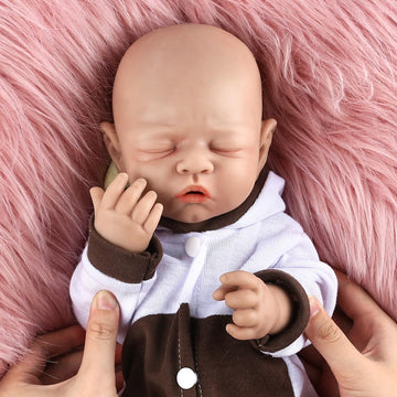 Vollence 12 Inch Realistic Reborn Silicone Dolls - Wonderful Gifts For Girls. Not Vinyl Dolls. Also Children'S Christmas & Birth
