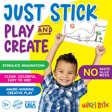 Wikki Stix Rainbow Pak Arts & Crafts, Kids Travel Essential, Pack of 24 in Rainbow Colors, Ages 3 & Up