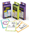 Carson Dellosa Time And Money, Addition And Subtraction Flash Cards, 3 Sets Of Mathematics Flashcards, Math Games For Kids 5-7, Hands-On Learning Resources