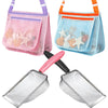 Lidago Beach Toy Set Include 2 Mesh Shovels And 2 Beach Mesh Bags,Kids Sand Sifter For Shells Collecting