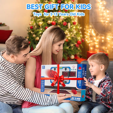 Vignuto Indoor Basketball Hoop For Kids(4-12 Years Old), Over The Door Basketball Hoop With Scoring, Countdown And Music Accompa