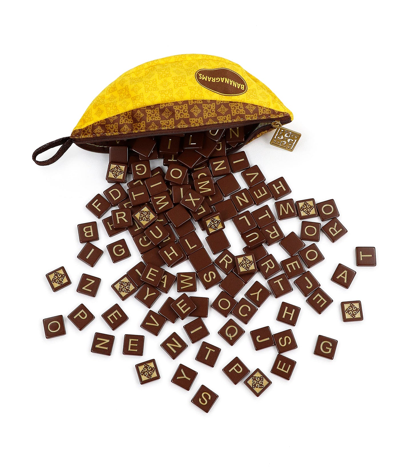 Bananagrams | Signature Edition - Amazon Exclusive | Word Game | Ages 7+ | 1-8 Players | 30 Minutes Playing Time
