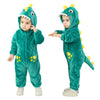 Tonwhar Kid'S And Toddler'S Costume Baby Animal Outfit Baby Boys' Girls' One-Piece Rompers Jumpsuit(18-24M,Green Dinosaur)