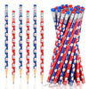RUMIA 36 Pcs Baseball Pencils for Kids Fun Wooden Pencils with Eraser for Baseball Party Favors for Baseball Birthday Party Stud