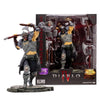 McFarlane Toys Diablo IV Barbarian 6-Inch 1:12 Scale Action Figure with Interchangeable Head 4 Display Base and Mystery Weapon (Epic)