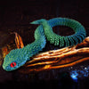 3D Printed Snake Toys,Articulated Flexible 3D Printed Animal Viper Fidget Toy,Realistic Slithering Design, Collectible Articulat