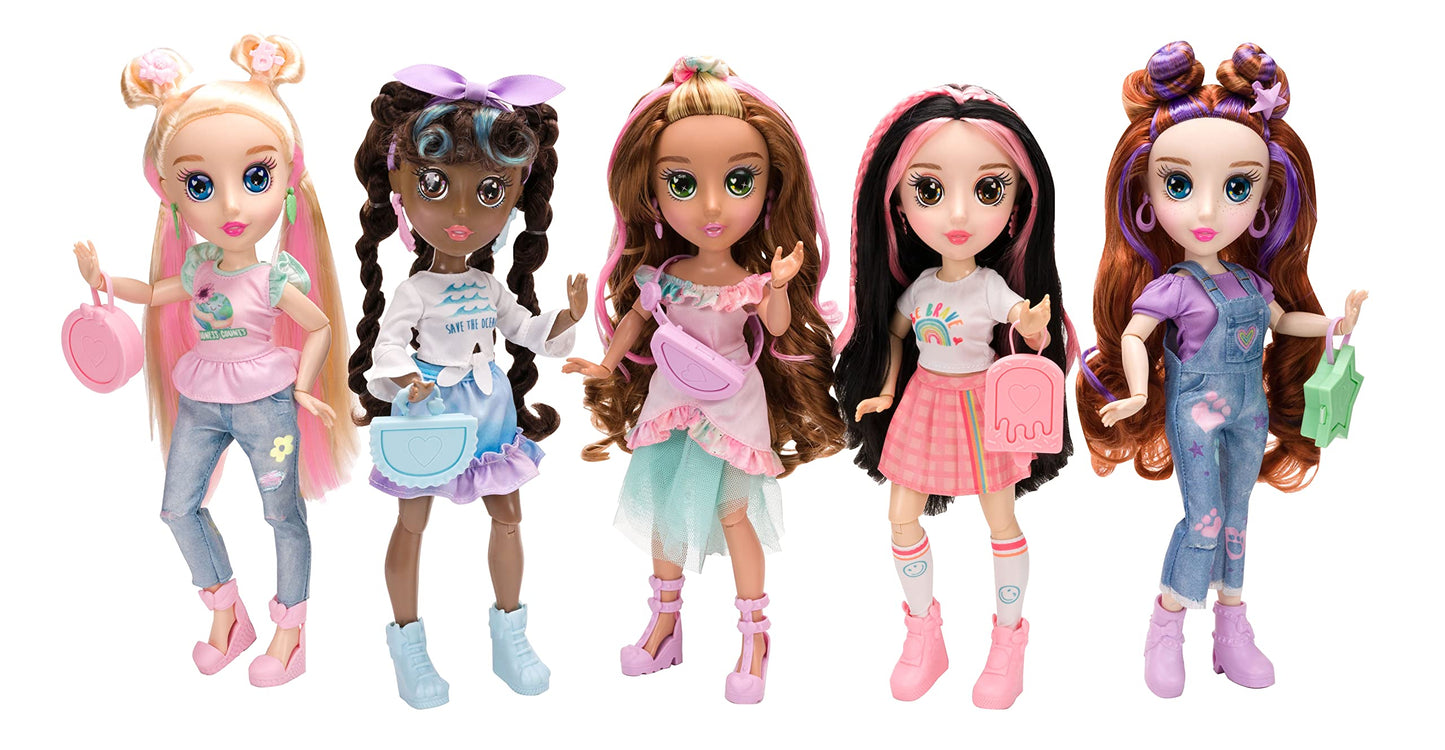 Jada Toys B-Kind Eco Dolls Brianna Eco-Friendly Fashion Doll With Craft Play,255713000