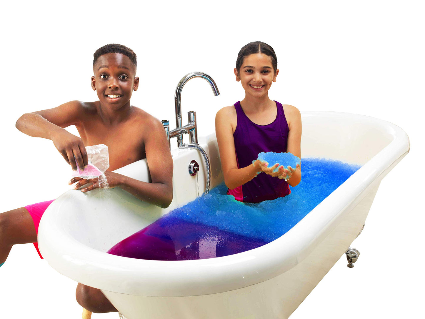 Colour Change Gelli Baff Blue To Purple From Zimpli Kids, Turns Water Into Thick, Colourful Goo, Diy Childrens Creative Toy, Tuf
