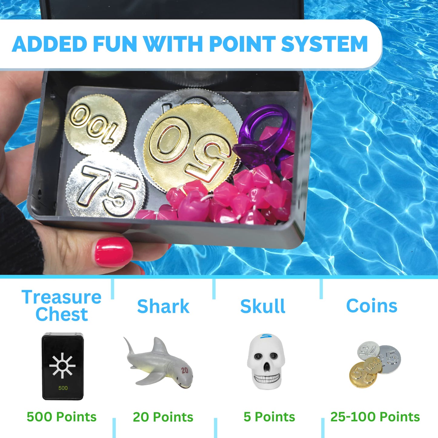 Swimline Titanic Themed Dive Toy Sinking Ship Hidden Treasure Combo Pack Catch And Retrieval Cruise Ship Game For Swimming Pool & Bath Tub For Kids Multi Color Rings Underwater Dive Practice Education