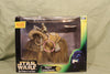 STAR WARS Bantha & Tusken Raider Action Figure - Medium Size, Brown/Beige, Plastic, Model FBA_1022GY0N19W