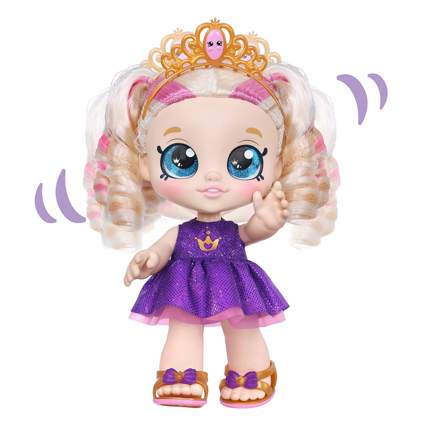 Kindi Kids Scented Sisters - Pre-School 10' Play Doll - Tiara Sparkles