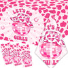 Let'S Go Girls Tablecloths, 3 Pcs Cowgirl Birthday Party Supplies Rectangle Table Covers Disposable Disco Cowgirl Party Tableclo
