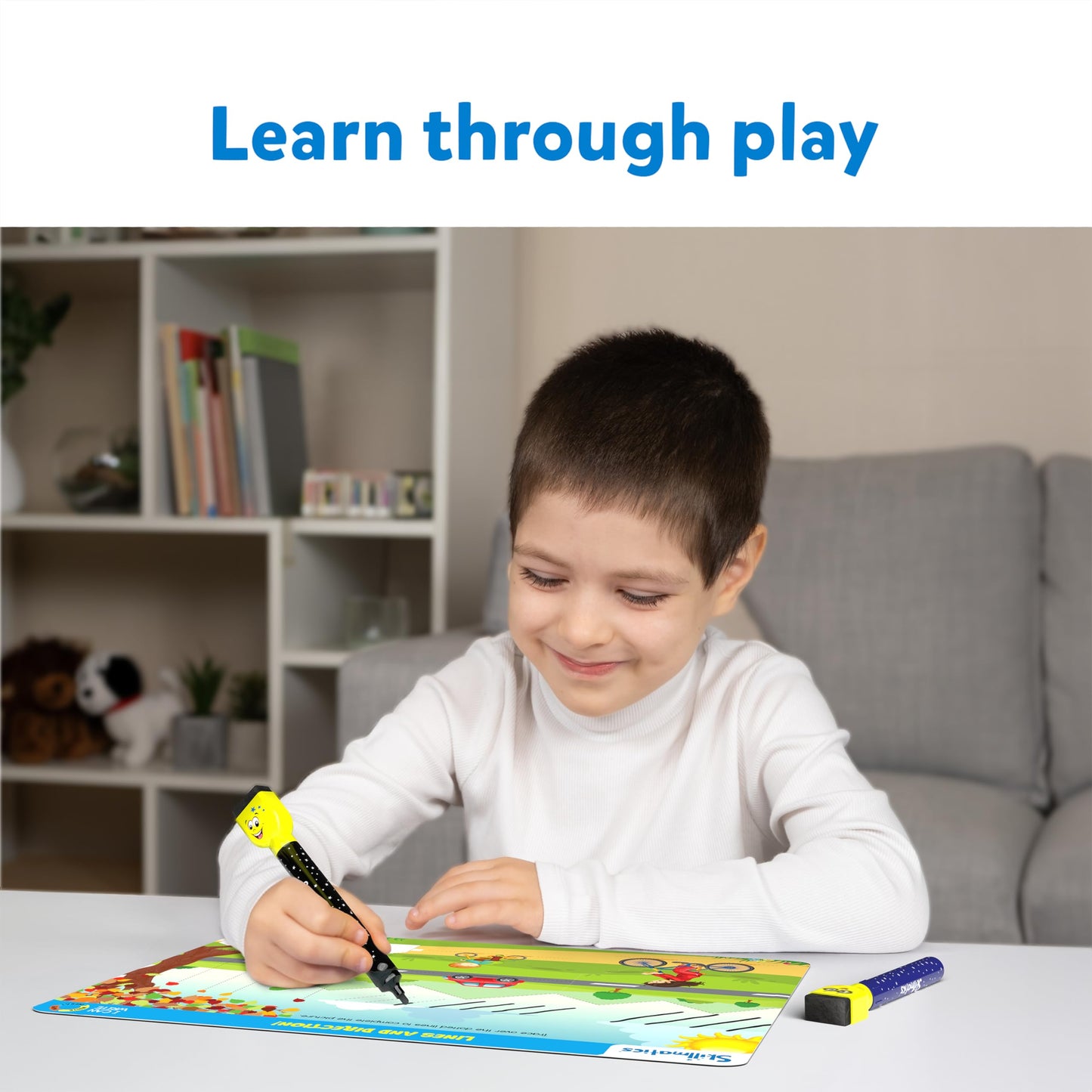 Skillmatics I Can Write, Preschool Learning Activities, Educational Toy And Game, Back To School Supplies, Reusable Activity Mats, Gifts For Students, Kids, Ages 3, 4, 5, 6