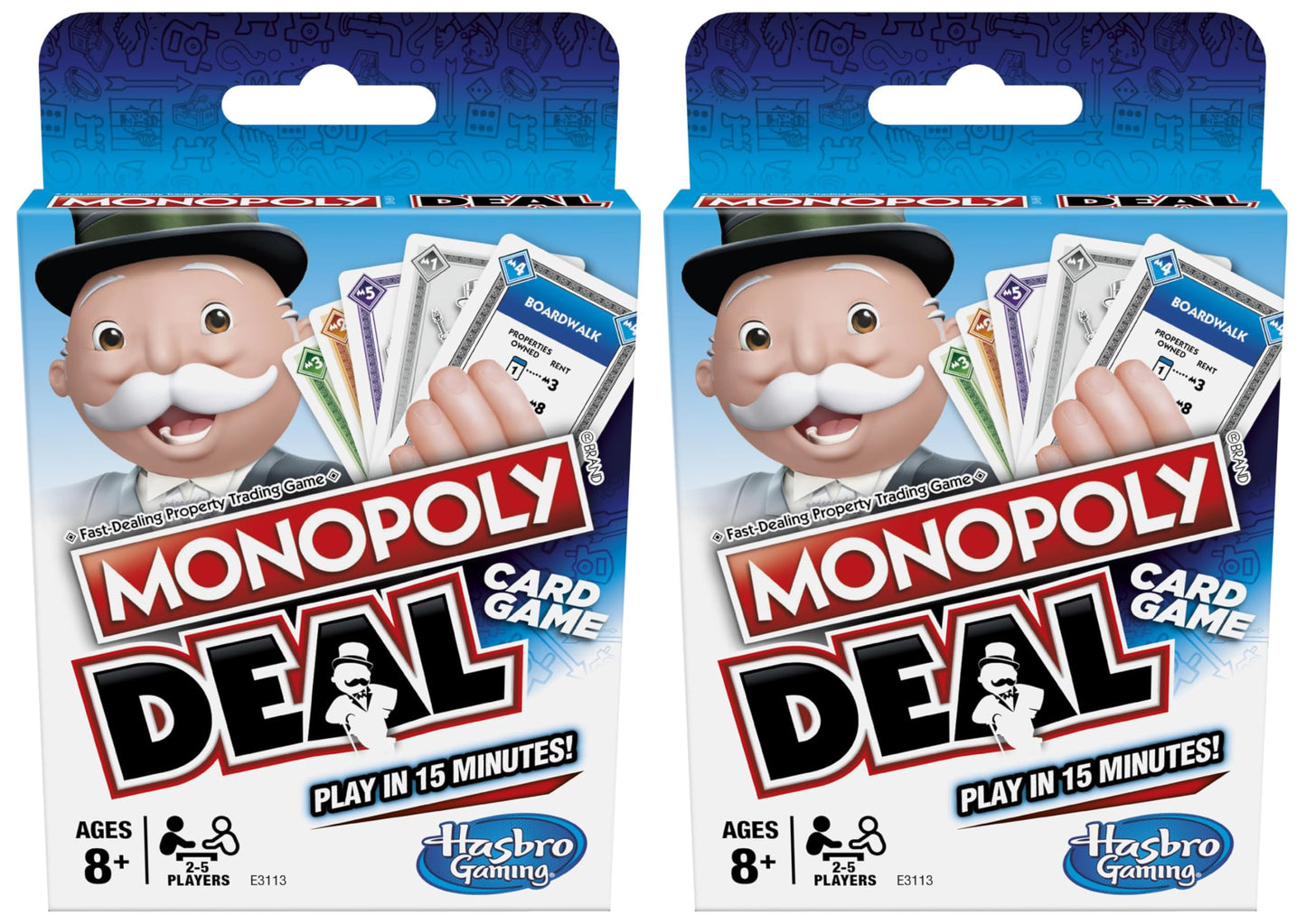Monopoly Deal Card Game English (New), Toys For Families And Kids, Boys And Girls Ages 8 And Up, Fast Gameplay With Cards, Card