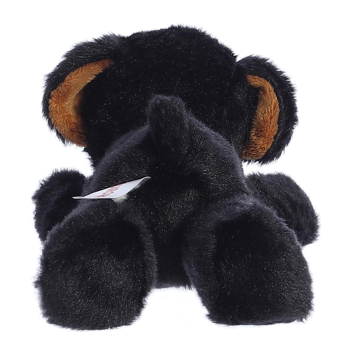 Aurora® Mini Flopsie™ Raina™ Stuffed Animal - Black, 8.5 Inches, Polyester - Perfect for Kids, Toddlers, and Families