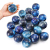 Lovestown 20 Pcs Galaxy Stress Balls, 2.5 Inch Space Theme Stress Balls Foam Squeeze Balls Stress Relief Balls For Outer Space Themed Party Favors School Carnival Reward
