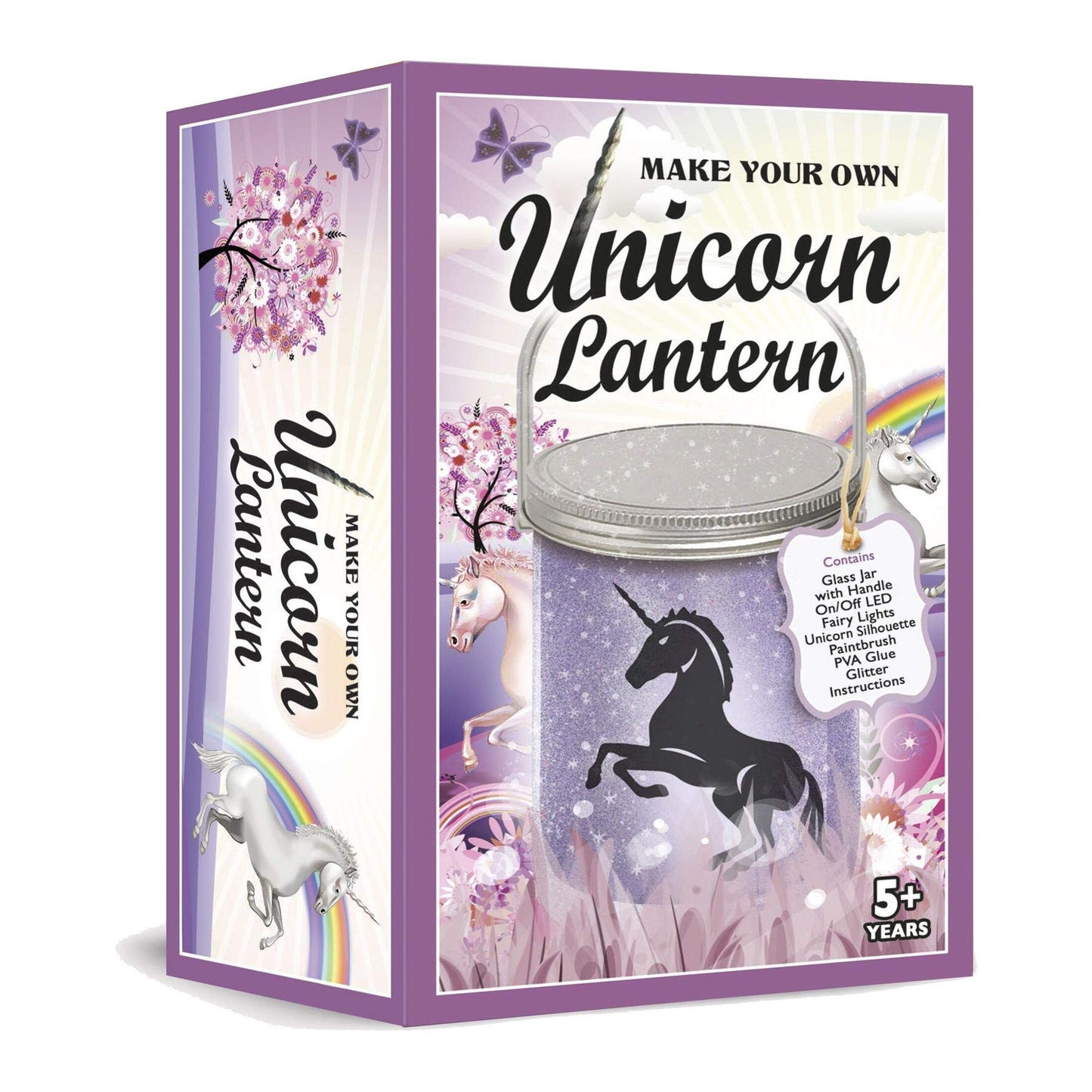MAKE YOUR OWN 871 CHP0007 EA Unicorn Lantern, red