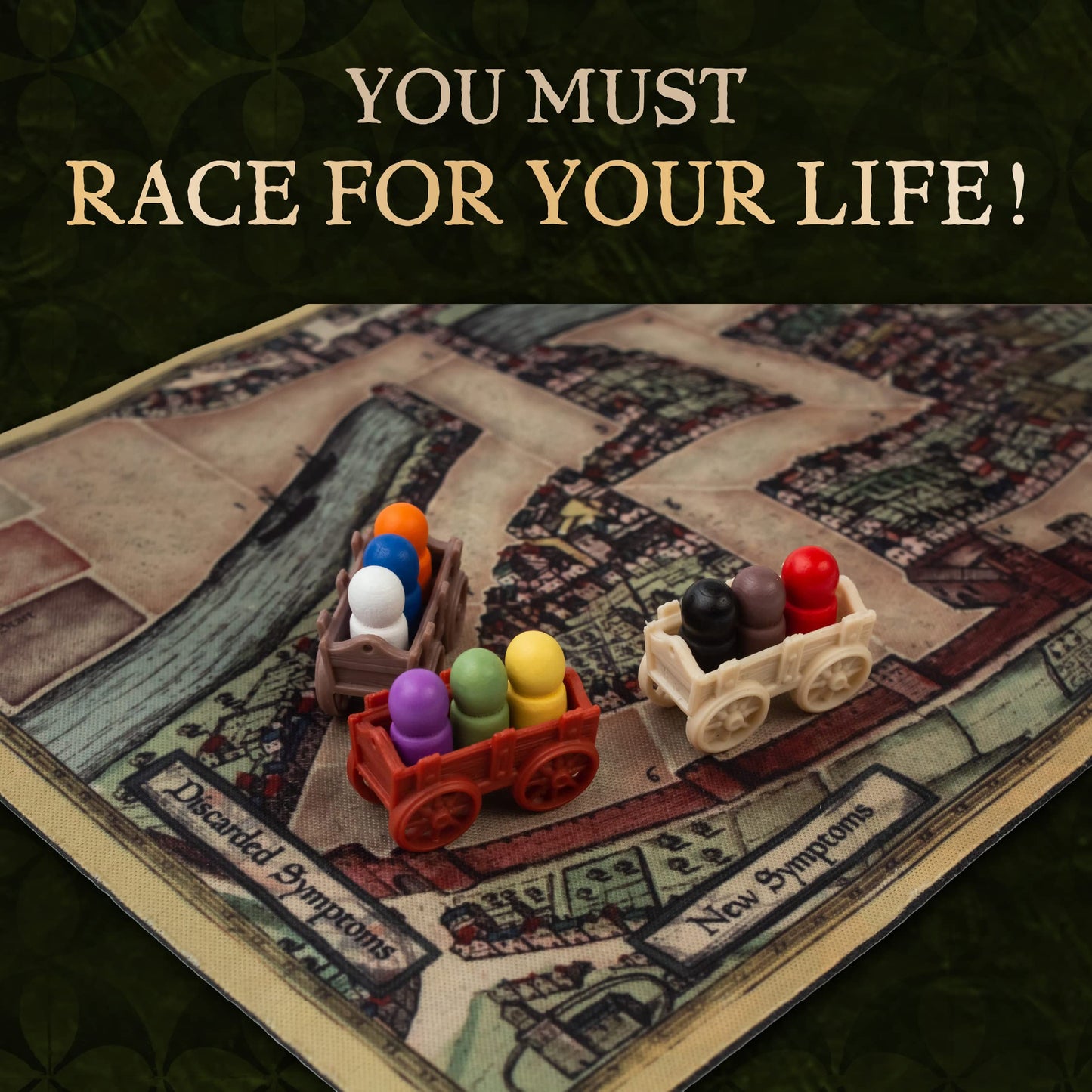 Bristol 1350 Board Game Of Strategy, Deceit, And Luck For 1-9 Players