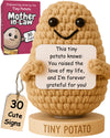 Mother-in-Law Birthday Gifts- Handmade Crochet Potato Doll with 30 Loving Signs for Mother In Law for Christmas, Birthday Apprec