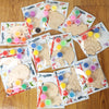 LARDUX Under The Sea Party Favors, 24PCS DIY Sea Ocean Animals Party Favors Wooden Arts & Crafts Painting Kit for Kids, Glow in