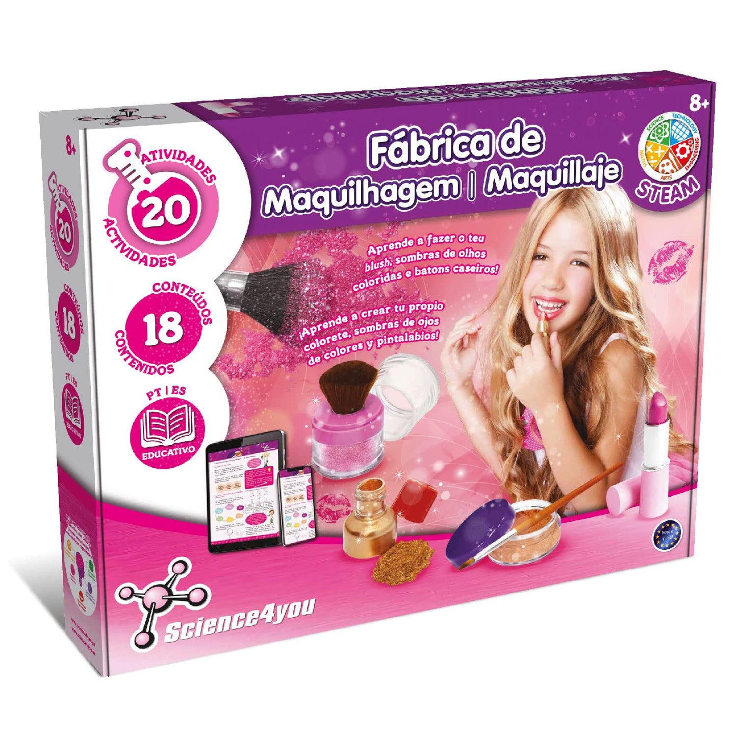 Science4You Makeup Factory Set - Best Gift For Girls