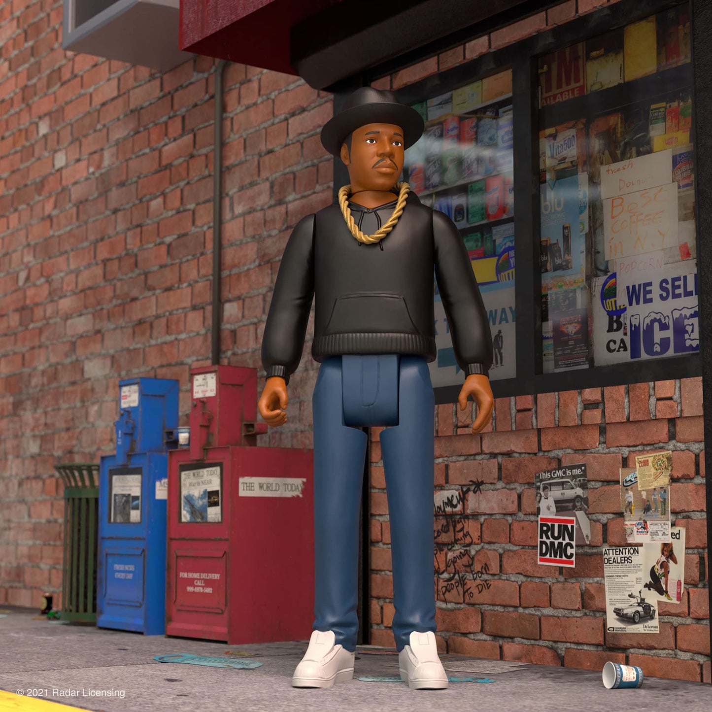 Super7 Run Dmc Joseph Run Simmons 3.75 In Reaction Figure