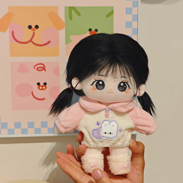 Calembou 20Cm Cute Cotton Doll With Skeleton, Anime Plushies Soft Stuffed Dress Up Toy, Kawaii Plush Gift Come With Clothes (Dol