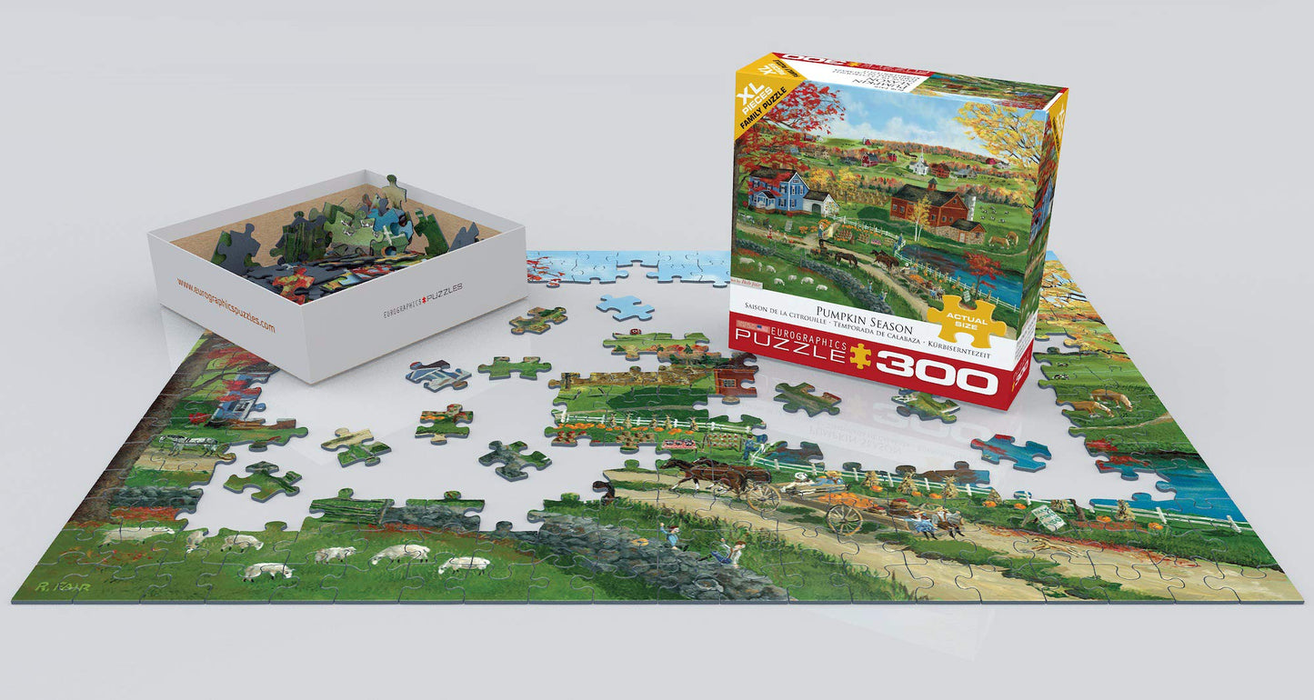 Pumpkin Season Family Puzzle 300Pc