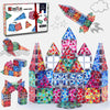Multi-Colored Magnetic Tiles - Vibrant Colors For Endless Creativity, New 2024 Stem Building Blocks Set For Kids Ages 3-10+, Sen