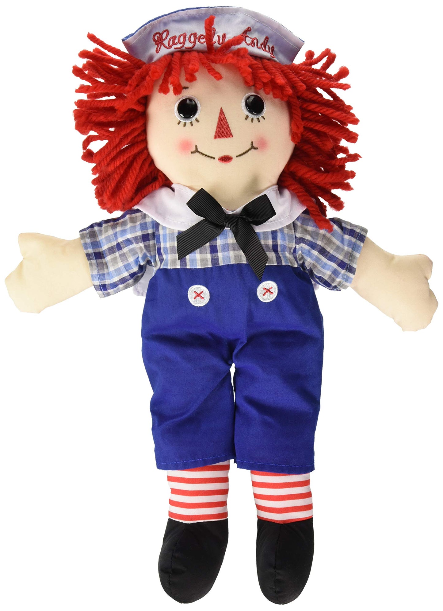 Aurora Bundle of 2 Classic 16 Raggedy Ann & Andy Dolls - Multi-color Soft Plush Toys for Kids