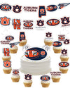 Auburn Tigers Party Supplies (42 Pieces) For Auburn University Graduation, Tailgating And Birthday Party Decorations With Banner