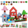 Magnetic Block Set - 111-Piece Magnetic Building Blocks - Ranch Mine Craft Magnetic Blocks Set, Magnetic Blocks For Kids Ages 4,