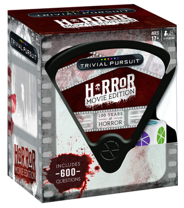 Usaopoly Quick Play Trivial Pursuit: Horror Movie Edition, Questions From Classic Horror Films, Board Game For Fans Of Horror Mo