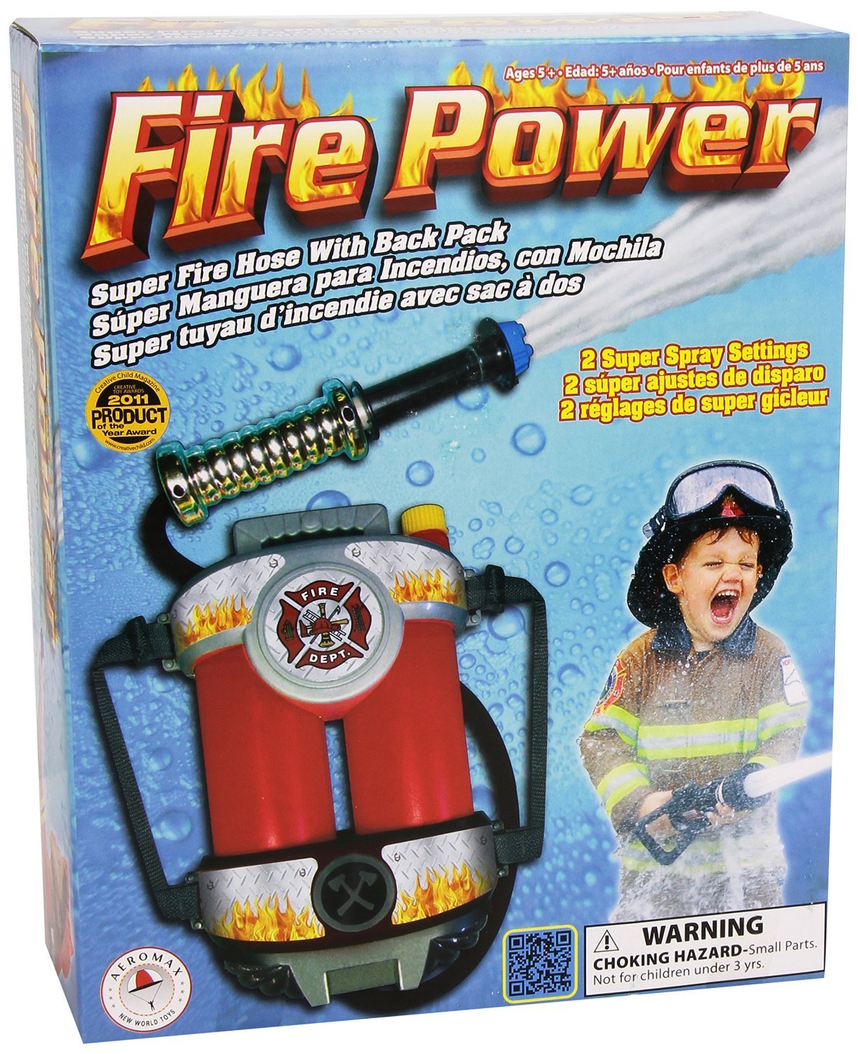 Aeromax Fire Power Super Fire Hose With Backpack