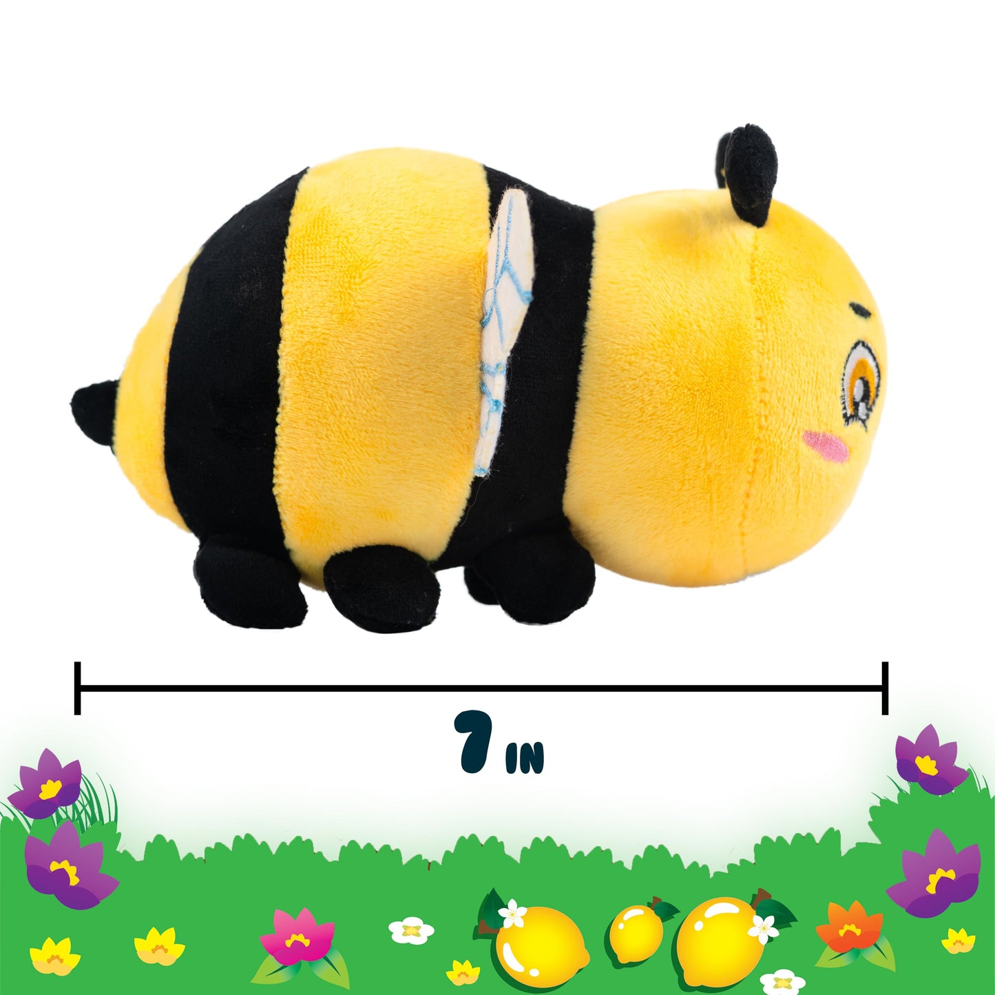 Scentco Snuggle Bugs (Bumble Bee)- Lemon Meringue Pie Scented Plush Toy - Gifts For Kids, Gift Guide, Aromatherapy