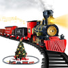 Shemira Christmas Train Set, Train Toys For Boys Girls,Toy Train With Light Smoke And Sound,Steam Train Set For Around Christmas
